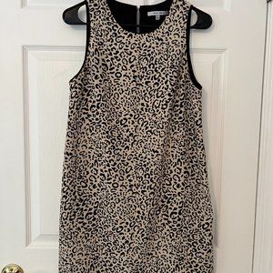 Naked Zebra Leopard Print Sleeveless Dress SM